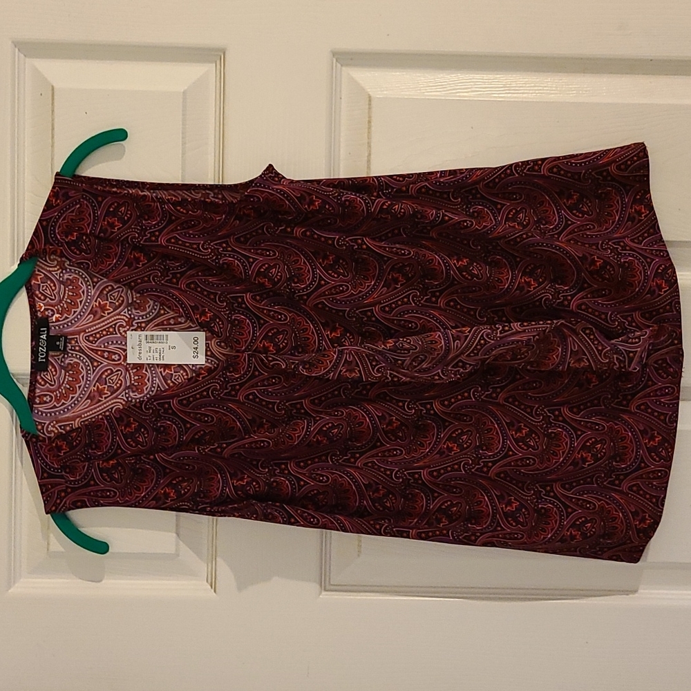 Paisley print shell